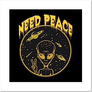 Need peace Posters and Art